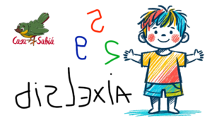 desenho de criança, dislexia